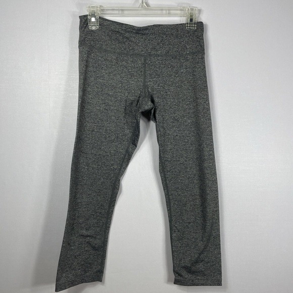 Spiritual Gangster Heather‎ Gray Cropped Leggings - Picture 1 of 6